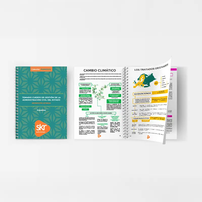 Esquemas Gestión del Estado Promoción interna de Academia de oposiciones SKR - material editorial para el máster, diplomados y las oposiciones.