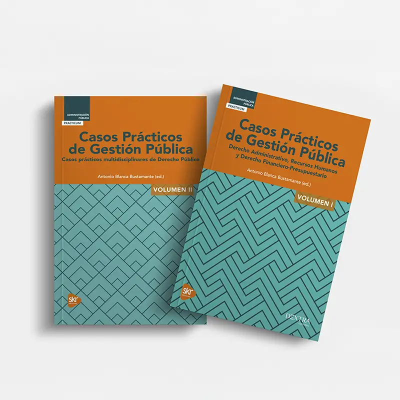 Casos Prácticos de Gestión Pública I y II de Academia de oposiciones SKR - material editorial para el máster, diplomados y las oposiciones.