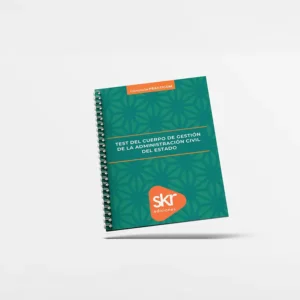 Test Gestión del Estado de Academia de oposiciones SKR - material editorial para el máster, diplomados y las oposiciones.